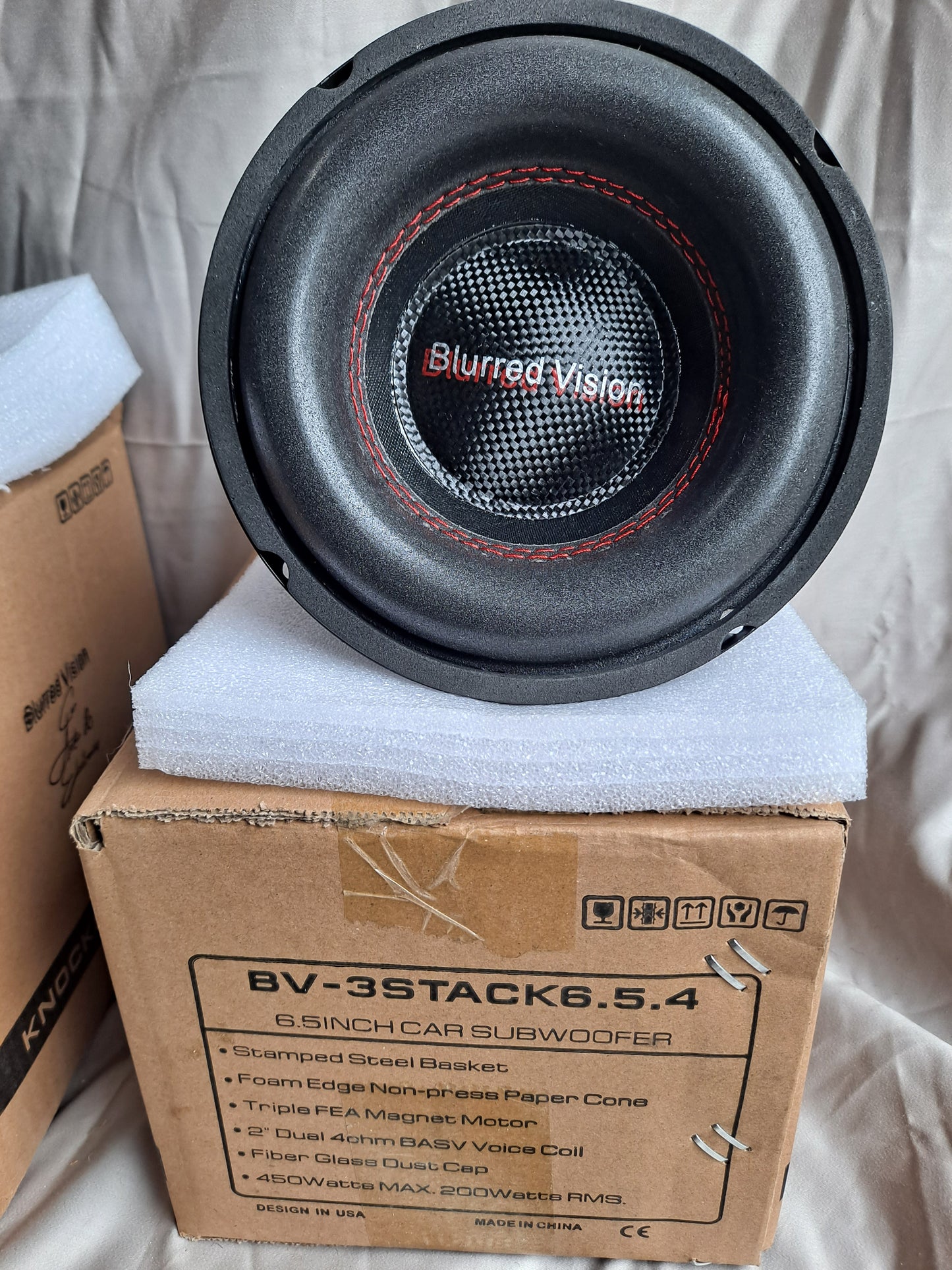 Blurred Vision Audio KNOCKOUT SERIES BV-3STACK6.5.4 6.5"