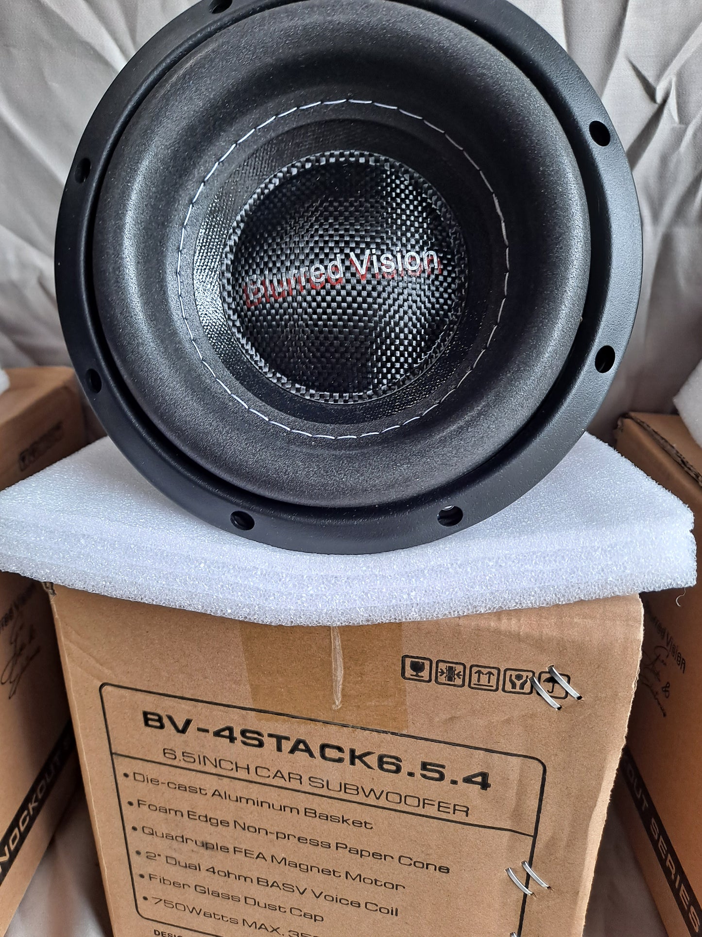 Blurred Vision Audio KNOCKOUT SERIES BV-4STACK6.5.4 6.5"