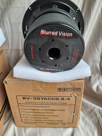 Blurred Vision Audio KNOCKOUT SERIES BV-3STACK6.5.4 6.5"