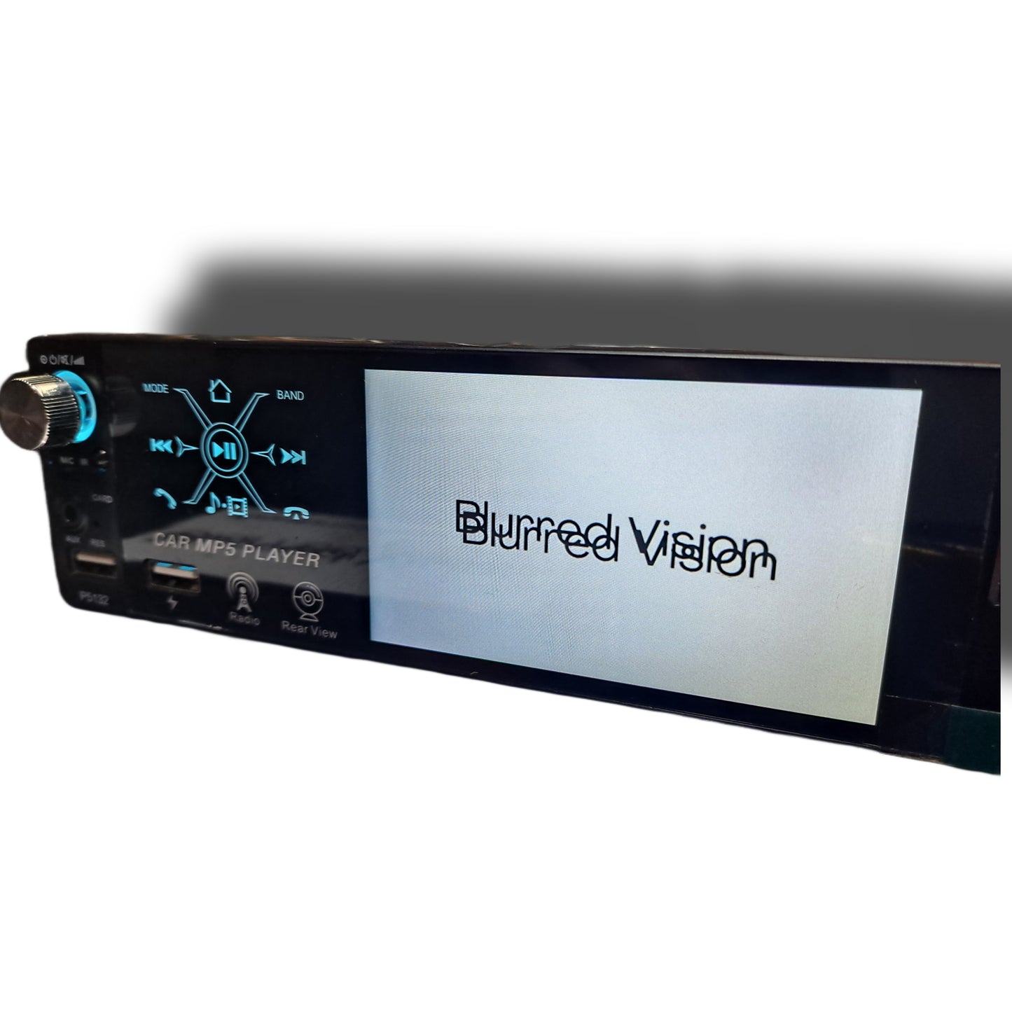 Blurred Vision Audio (1)BV-MP5-P5132BT Single Din Touchscreen With (4) BV SX-A620 6.5 Speakers Package