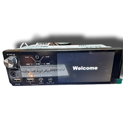 Blurred Vision Audio (1)BV-MP5-P5132BT Single Din Touchscreen With (4) BV SX-A620 6.5 Speakers Package