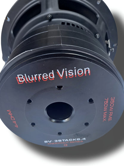 Blurred Vision Audio KNOCKOUT SERIES BV-3STACK8.4 8"